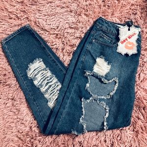 Distressed Jeans